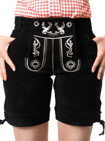 lederhosen ladies betty black Art-SL-005
