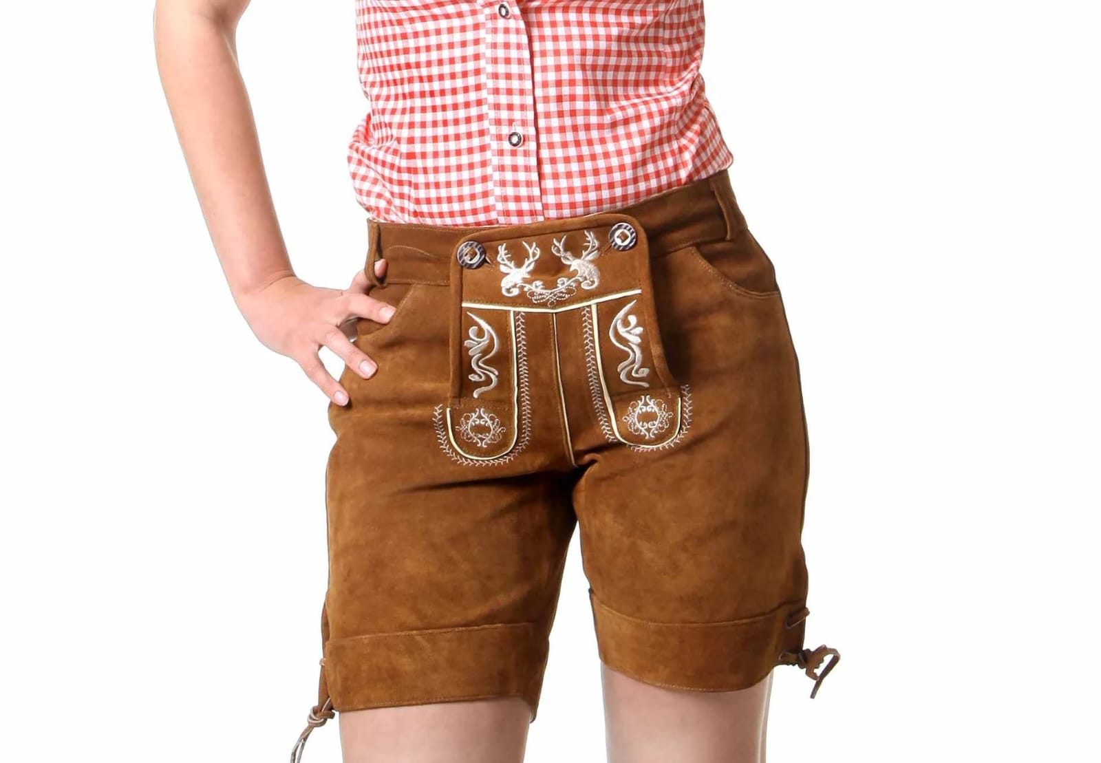 lederhosen ladies betty brown full front